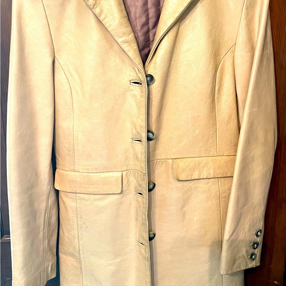 Leather Coat - Picture 1 of 3